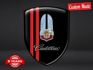 Cadillac Adesivi Logo Stampati Chic Max Pro Durevoli